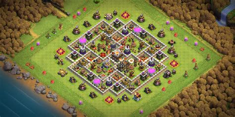 coc base th11 best defense.